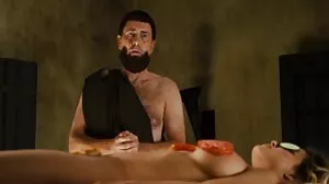Το Austin Powers Shoots Breasts
